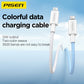 PISEN A to L 12W colorful braided data cable AL34 - PisenBiz