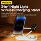 PISEN 3-in-1 Wireless Charging Stand with Night Light TP-C24 - PisenBiz