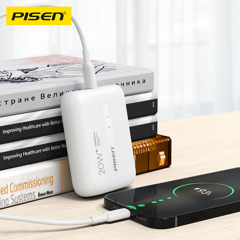 PISEN Power Tiny 20W Mini 10000mAh Power Bank TS-D304 - PisenBiz