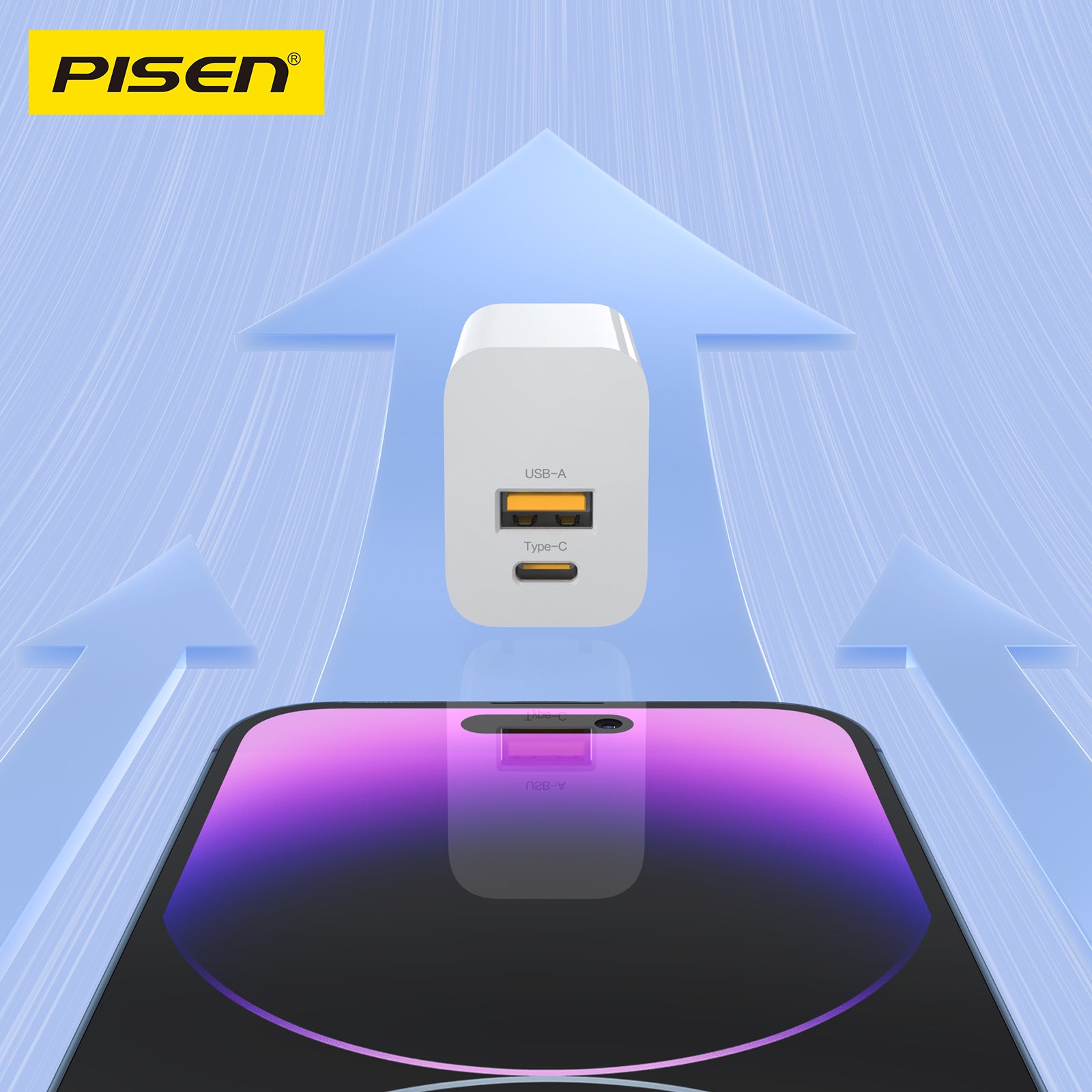 PISEN Quick 30W Fast Charger(US) TS-C171 - PisenBiz