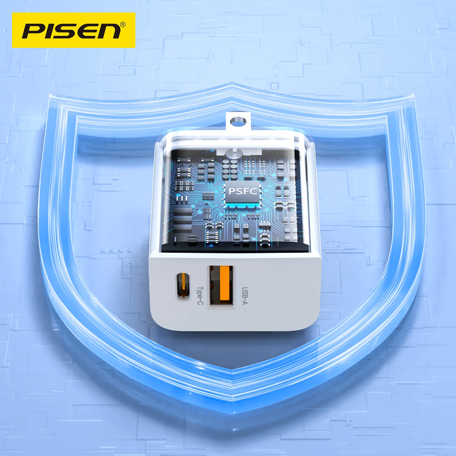 PISEN Quick 30W Fast Charger(US) TS-C171 - PisenBiz