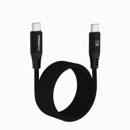 PISEN C to C 60W magnetic braided fast charging data cable 1m CC-FC22-1000 - PisenBiz