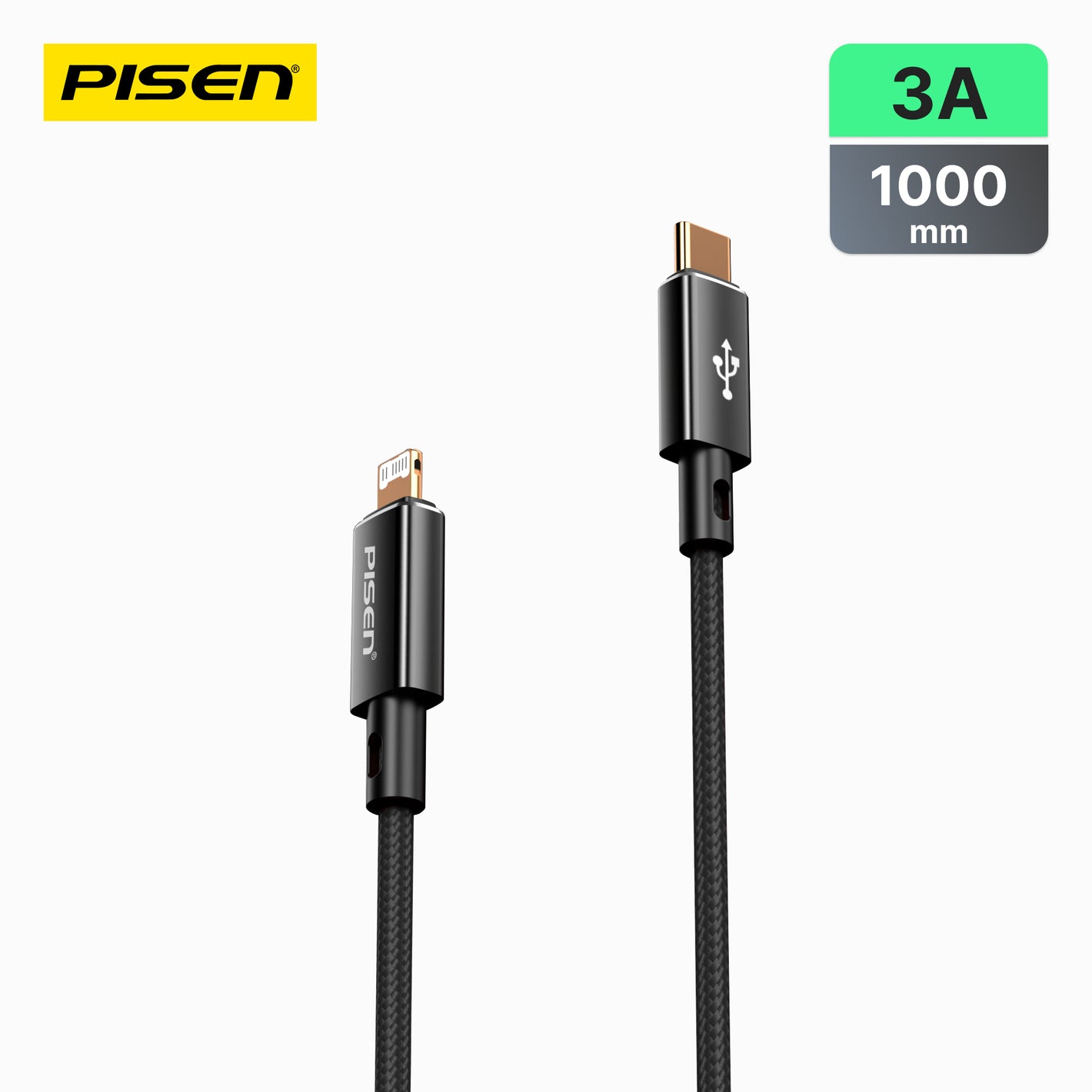 PISEN QUICK Platinum USB-C to Lightning Cable CL-PD09-1000 - PisenBiz