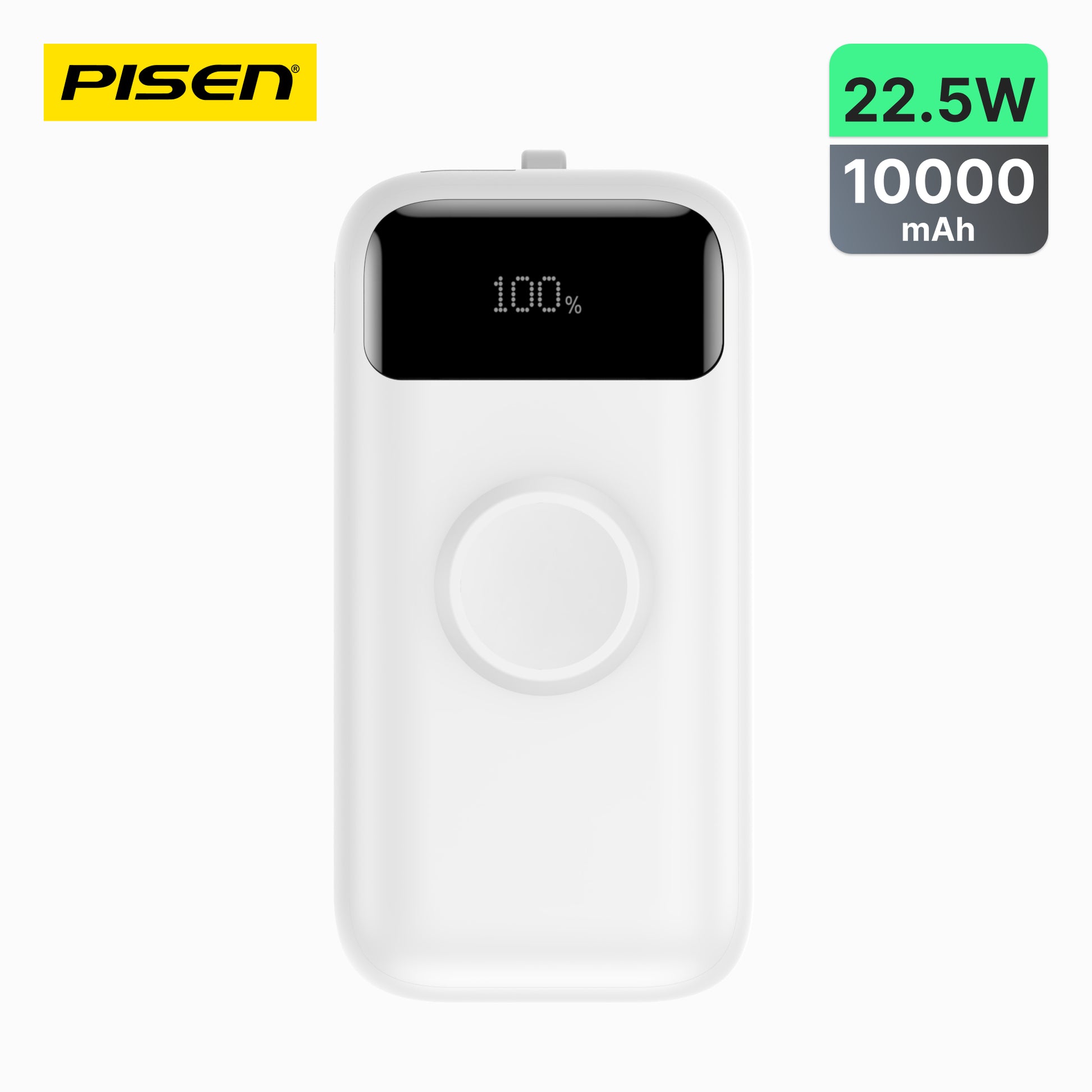 PISEN Power Flex 3-in-1 Fast Charging 10000mAh Power Bank TP-D104 - PisenBiz