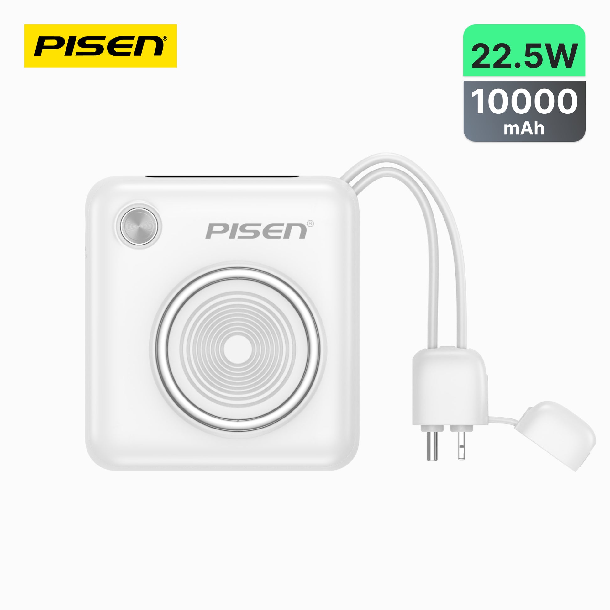 PISEN Power Depot 22.5W 10000mAh Power Bank TP-D105 - PisenBiz