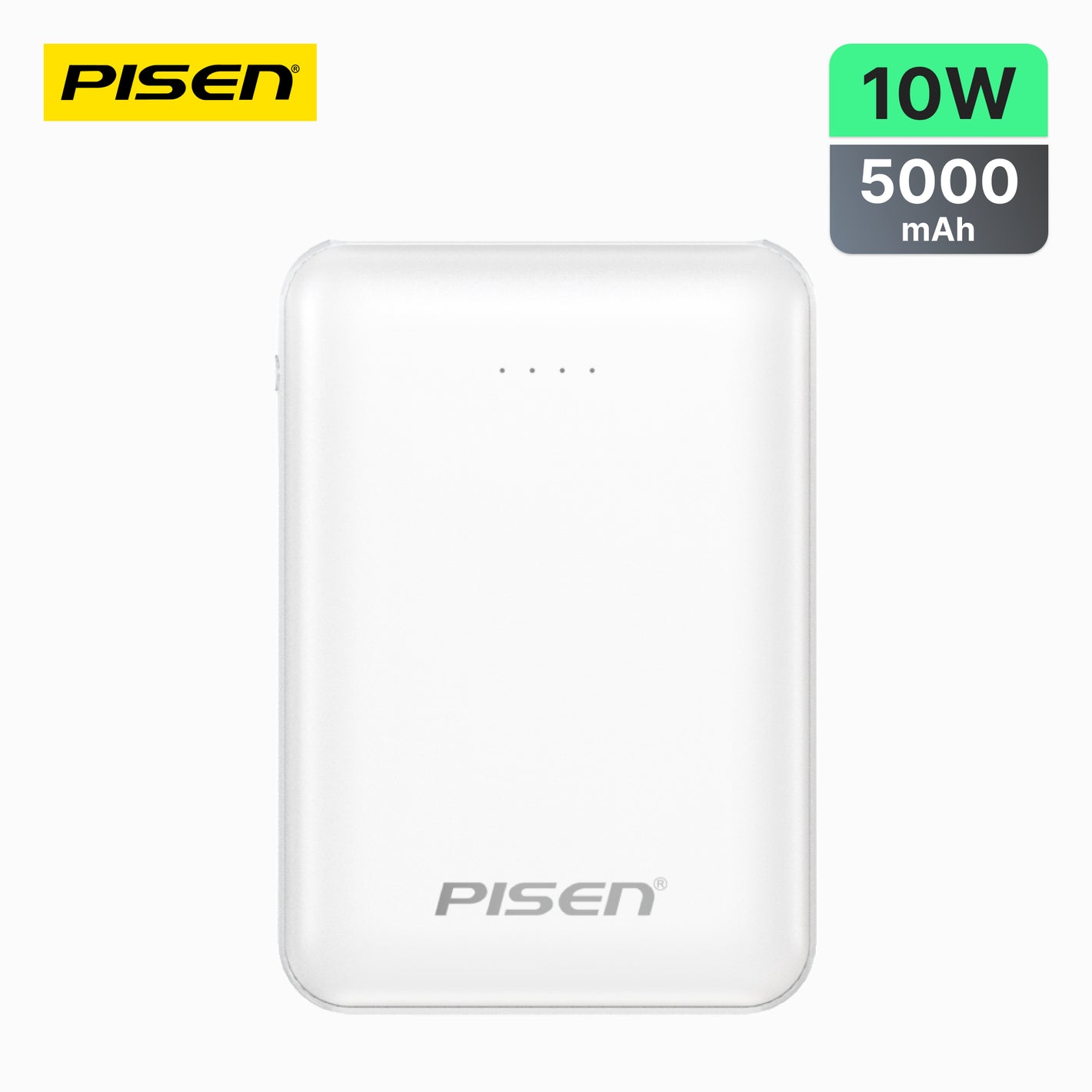 PISEN Mr White Mini 5000mAh Power Bank TP-D34 - PisenBiz