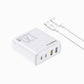 PISEN Pro 120W Fast Charger (2C+2A) (US) TS-C148 - PisenBiz