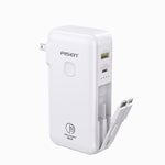 PISEN High Power Box 22.5W With Two build-in Cables 10000mAh Power Bank TS-D312 - PisenBiz